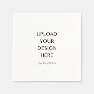 Laden Sie Ihr eigenes Design hoch Serviette