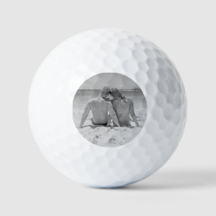 Laden Sie Ihr Foto Golfbälle Stempel Personalized