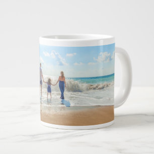 Laden Sie Ihr Foto-Kaffeetasse hoch Jumbo-Tasse