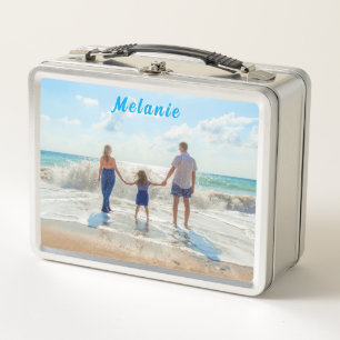 Laden Sie Ihr Foto Metall-Lunchbox mit individuell Metall Brotdose