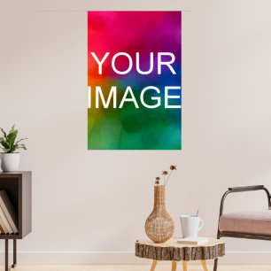 Laden Sie Ihr Foto personalisierte Vorlage groß ho Poster