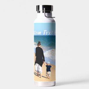 Laden Sie Ihr Foto Wasserflasche Personalisierter Trinkflasche