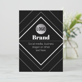 Laden Sie Ihr Logo & anpassbaren Textdesign hoch