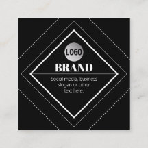 Laden Sie Ihr Logo & anpassbaren Textdesign hoch