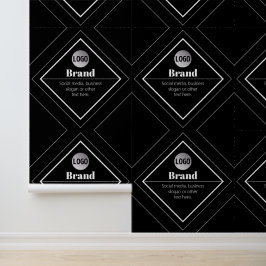 Laden Sie Ihr Logo & anpassbaren Textdesign hoch Tapete
