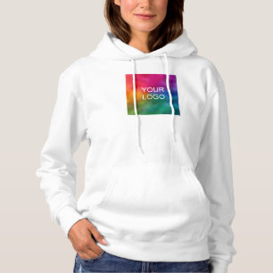 Laden Sie Ihr Logo-Foto "Frauen mit doppelseitiger Hoodie