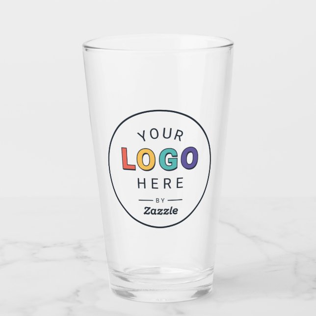 Laden Sie Ihr Logo hoch Glas (Vorderseite)