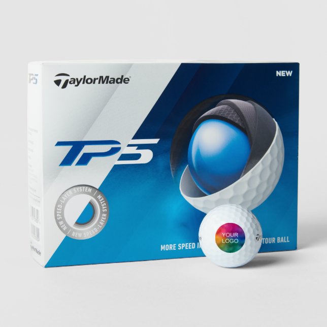 Laden Sie Ihr Logo Template 12 Pack Taylor Made TP Golfball (Verpackung)