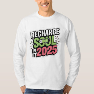 Laden Sie Ihr Soul im Sticker-Design 2025 neu auf T-Shirt