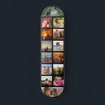 Laden Sie Ihre Foto-Skateboard hoch Skateboard<br><div class="desc">Ersetzen Sie die Bilder durch Ihre eigenen. Machen Sie das Produkt persönlicher,  mit Ihren Erinnerungen oder etwas besonders Interessantes und Lustiges.</div>