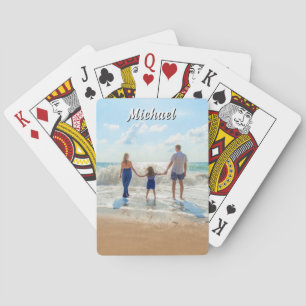 Laden Sie Ihre Foto-Spielkarten mit personalisiert Spielkarten