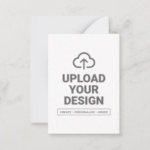 Laden Sie Ihre Grafik hoch Mitteilungskarte
