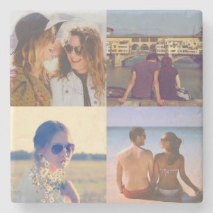 Laden Sie Ihren Foto Stein-Untersetzer hoch Steinuntersetzer