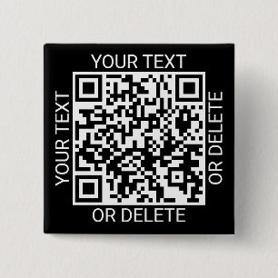 Laden Sie Ihren QR-Code auf moderne Website hoch o Button