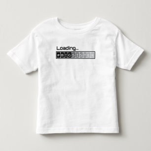 Ladende große Schwester Kleinkind T-shirt