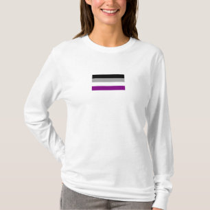 Ladie's asexual Flag T - Shirt