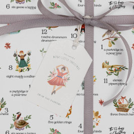 Ladies Dancing | 12 Day of Christmas Holiday Geschenkanhänger