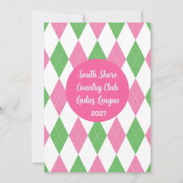 Ladies Golf League Invitation Einladung