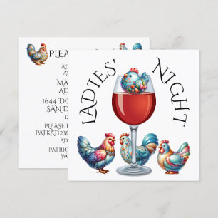 LADIES' NIGHT usw. Einladung