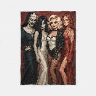 Ladies of horror glam it up fleecedecke