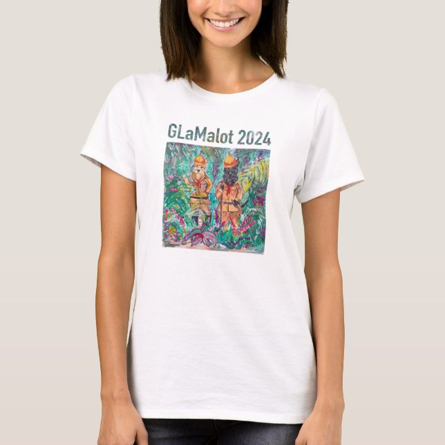 Ladies "Offizieller" GLaMalot 2024-T - Shirt (Vorderseite)