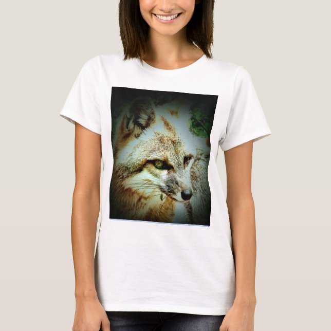 LADIES RED FOX T-SHIRT (Devant)