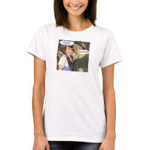 LADIES T SHIRT with JOKE