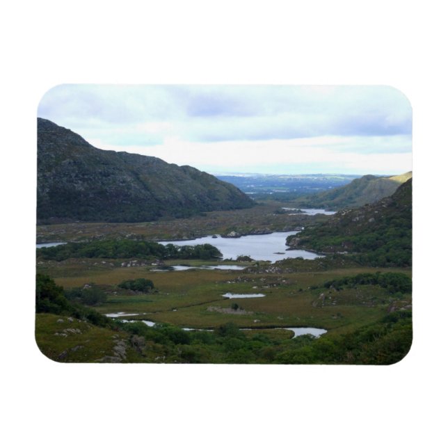 Ladies View, Anneau de Kerry, Irlande Flexi Magnet (Horizontal)