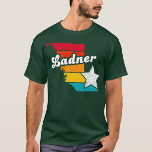 Ladner British Columbia Canada Vintag erschüttert T-Shirt