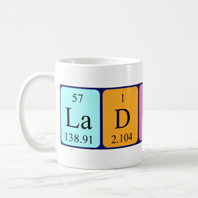 Ladonna Periodenname Tasse (Links)