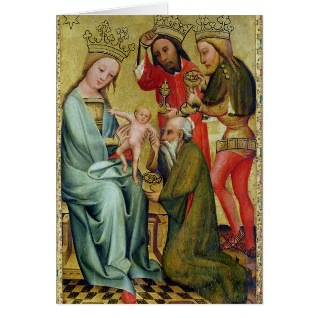 L'adoration des Magi de (Devant)