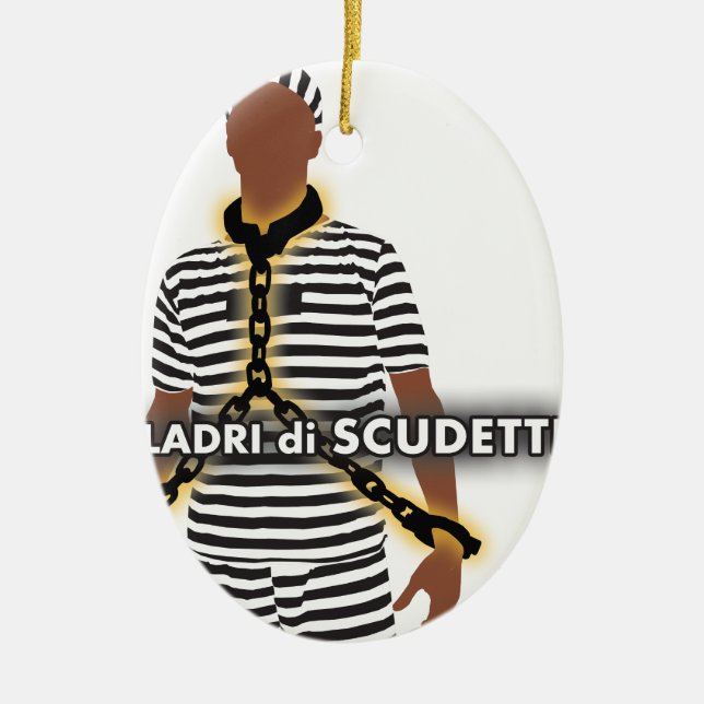 ladri di scudetti keramik ornament (Vorne)