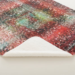 Ladrilho vermelho manchado com tinta spray sherpadecke