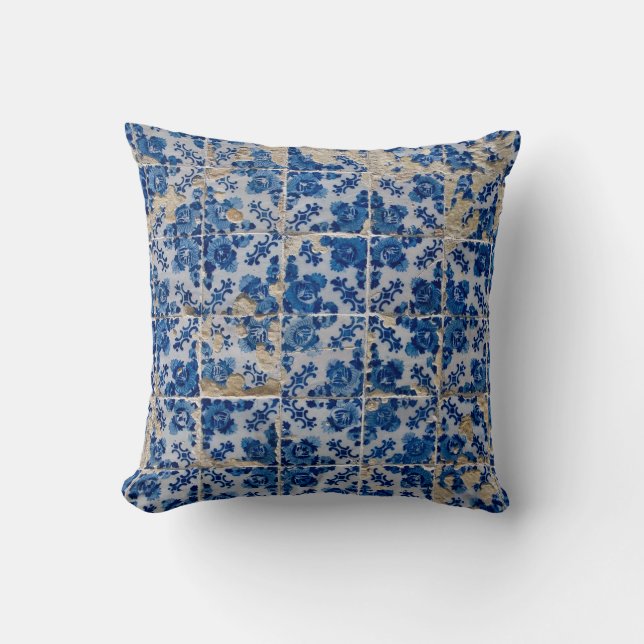 Ladrilhos Portugueses Kissen (Vorderseite)