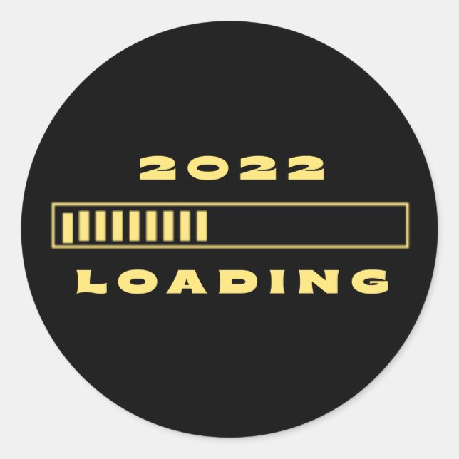 Ladung 2022 runder aufkleber (Vorderseite)