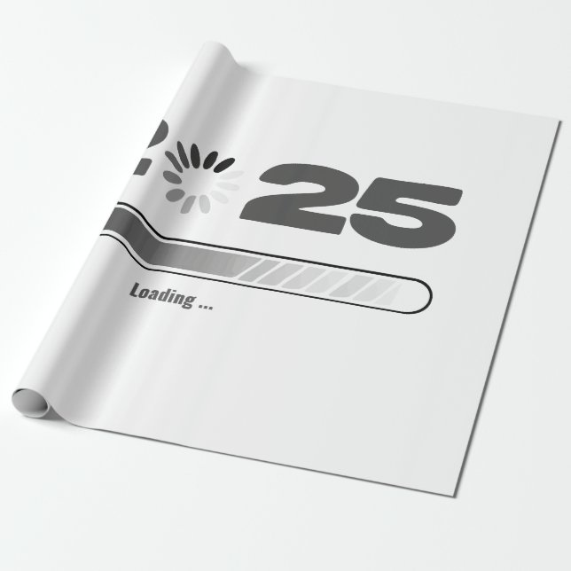 Ladung 2025 geschenkpapier (Ungerollt)