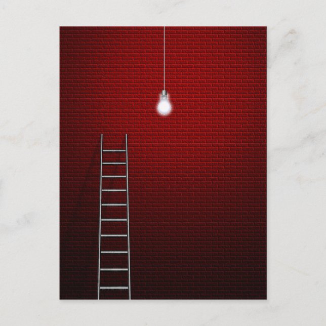 Ladung an Licht Postkarte (Vorderseite)