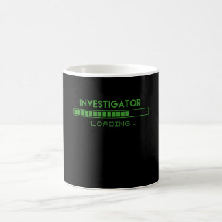 Ladung von Ermittlern Kaffeetasse