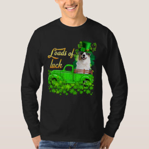 Ladungen von Luck Truck Australian Shepherd St Pat T-Shirt