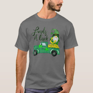 Ladungen von Luck Truck Gnome St Patrick's Day Sha T-Shirt