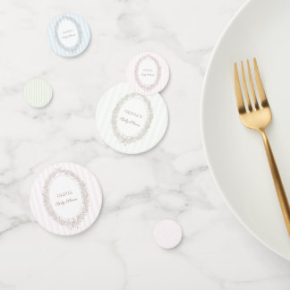 Laduree French Caffee Bonjour Bebe Green Strip Konfetti