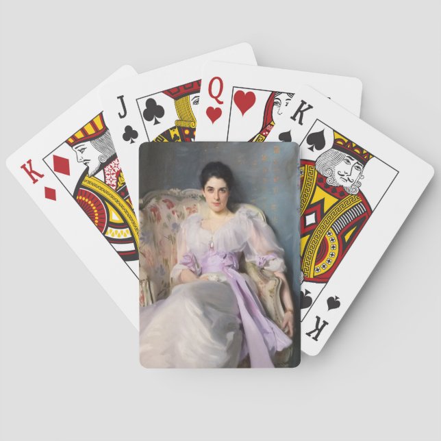 Lady Agnew of Lochnaw 1864 Spielkarten (Rückseite)