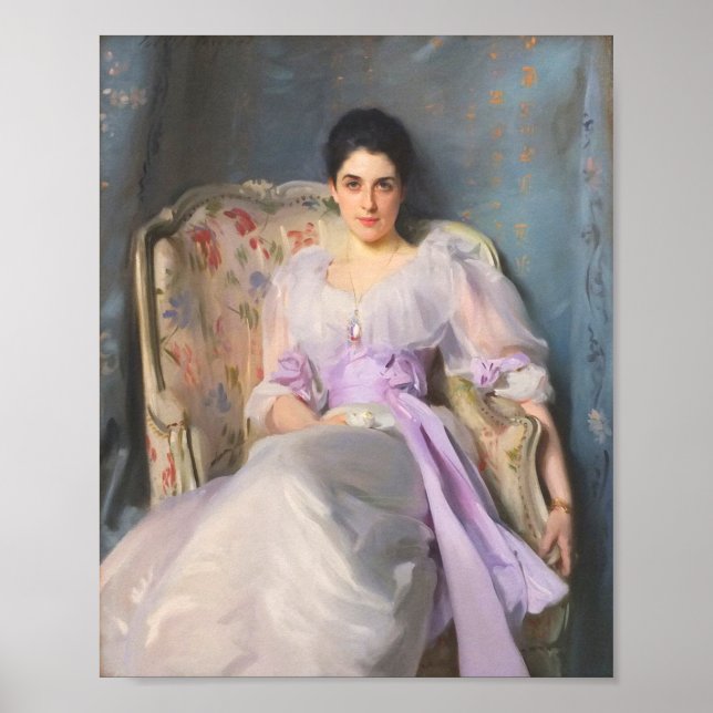 Lady Agnew of Lochnaw Painting John Singer Sargent Poster (Vorne)