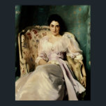 Lady Agnew of Lochnaw Poster<br><div class="desc">Vintages amerikanisches Impressionistisches Portraitgemälde "Lady Agnew of Lochnaw" von John Singer Sargent,  1892-93.</div>