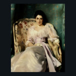 Lady Agnew of Lochnaw Poster<br><div class="desc">Porträtmalerei von Lady Agnew von Lochnaw,  1892-93 von dem amerikanischen Maler John Singer Sargent.</div>