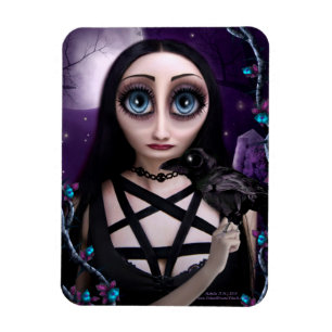 Lady Amethyst Magnet