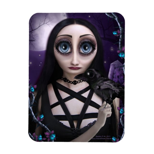 Lady Amethyst Magnet (Vertikal)