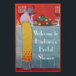 LADY AND FRUITS TABLE SET ART DECO POLTERABEND POSTER<br><div class="desc">Elegantes Monogram Design.Vibrige, klassische französische Art-Déco-Hochmodeillustrierung mit einer wunderschönen Frau mit Früchten in der Hand in rot gelb, aqua blau, aquamarine Farben. Cooles, modernes und künstlerisches Design für Hochzeitsveranstalter, Planer, Beauty, Mode Outlet Boutiquen.</div>