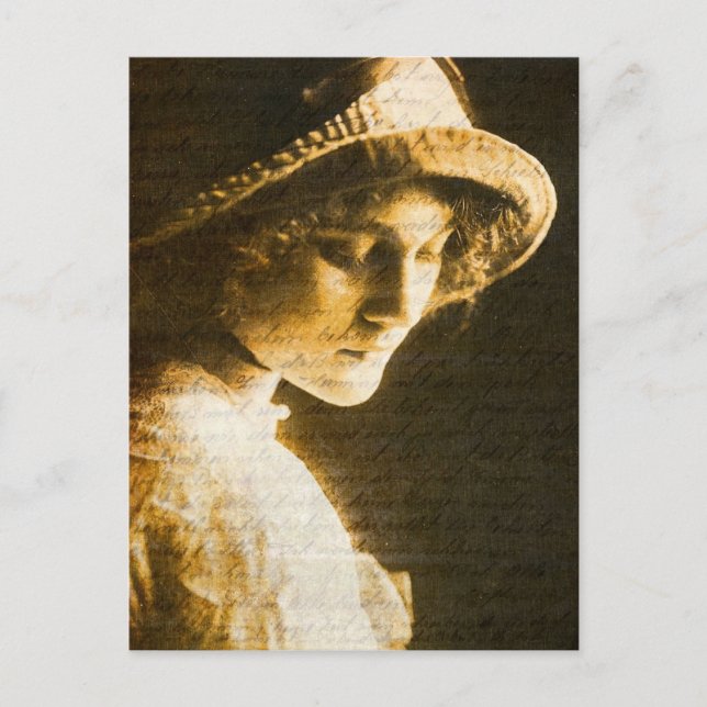 Lady Art Postkarte (Vorderseite)