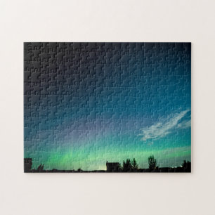 "Lady Aurora" Nordlichter-Puzzle